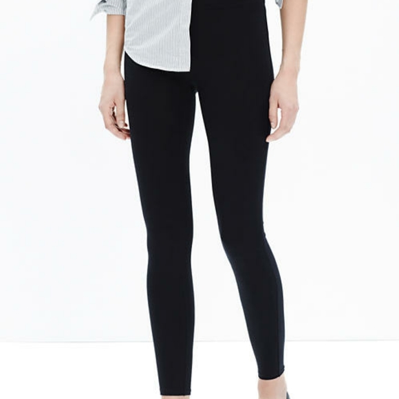 Madewell Pants - NWOT Madewell Knit Leggings Black Size XXS